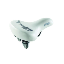 MONTE GRAPPA 1600 cruiser nyereg, 280x240 mm, 835g, fehér kerékpár nyereg