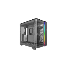 Montech KING 95 Midi-Tower, Tempered Glass, ARGB - black számítógép ház