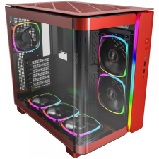 Montech KING 95 PRO ARGB TG piros számítógép ház