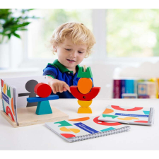 Montessori építő és árnyék követő fejlesztő játék kreatív és készségfejlesztő