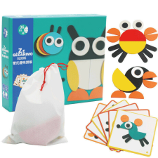 Montessori Logikai Képkirakó Játék Állatok oktatójáték