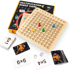 Montessori Matematikai Szorzótábla Fából kreatív és készségfejlesztő