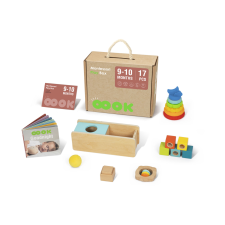 Montessori Oktatódoboz 9-10 hónapos gyerekeknek készségfejlesztő