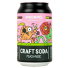 MONYO CRAFT SODA - PEACH ROSE - szénsavas üdítőital (0,33L) (0%)
