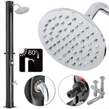 Monzana szolárzuhany kerti zuhany egyenes fekete 20l (102547) kerti zuhany