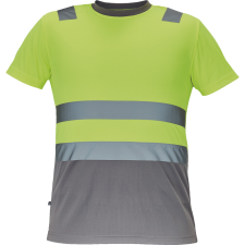  MONZON Hi-Vis póló sárga-szürke XS láthatósági ruházat