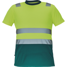  MONZON Hi-Vis póló sárga-zöld 5XL