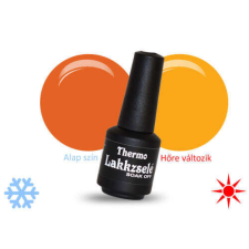  MoonbasaNails Thermo Géllakk 5ml #408 narancs-citromsárga műköröm zselé