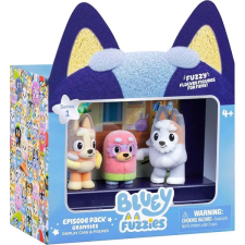 Moose Enterprise Bluey Fuzzies Epizód 3db-os szett - Nagyszülők játékfigura