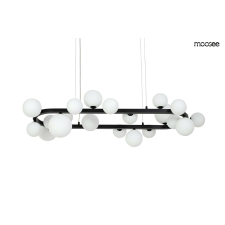 MOOSEE Alure Oval 120 Modern Függőlámpa Fekete-Tejfehér világítás
