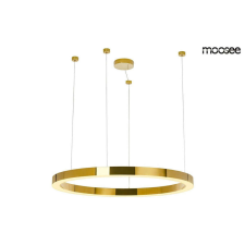 MOOSEE függőlámpa RING LUXURY 110 arany - LED, krómozott arany világítás