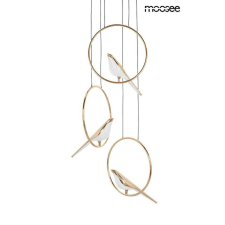Moosee MOOSEE BIRD DISC arany függőlámpa világítás