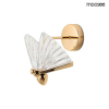 Moosee MOOSEE BUTTERFLY S arany fali lámpa