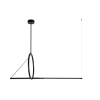 Moosee MOOSEE Stick LED Függőlámpa Fekete Geometrikus
