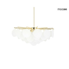 Moosee MOOSEE Suono 60 Függőlámpa Arany-Fehér Üveg világítás