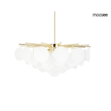  MOOSEE Suono 80 Arany-Fehér Üveg Függőlámpa világítás