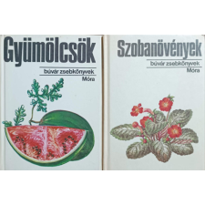 ﻿Móra Ferenc Könyvkiadó 2 db Búvár Zsebkönyv: Szobanövények + Gyümölcsök - antikvárium - használt könyv