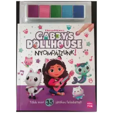 Móra Gabi babaháza - Nyomdázzunk! - Több mint 35 játékos feladattal gyermek- és ifjúsági könyv