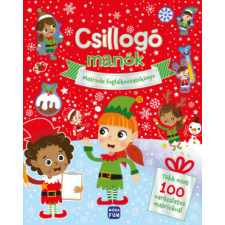 Móra Kiadó Csillogó manók - Matricás foglalkoztatókönyv gyermek- és ifjúsági könyv