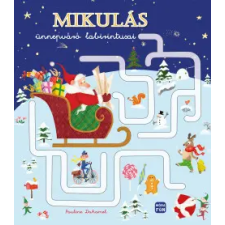 Móra Kiadó Mikulás ünnepváró labirintusai gyermek- és ifjúsági könyv