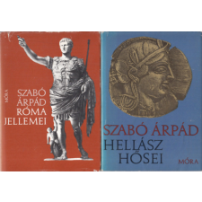 Móra Könyvkiadó 2 db Szabó Árpád mű: Róma jellemei + Hellász hősei antikvárium - használt könyv