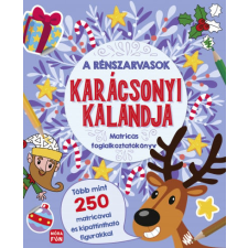 Móra Könyvkiadó A rénszarvasok karácsonyi kalandja - Matricás foglalkoztatókönyv gyermek- és ifjúsági könyv