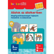 Móra Könyvkiadó Állatok az állatkertben - bambinoLÜK gyermek- és ifjúsági könyv