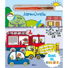 Móra Könyvkiadó Ecset, víz, varázslat - Járművek gyermek- és ifjúsági könyv