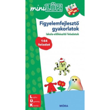 Móra Könyvkiadó Figyelemfejlesztő gyakorlatok - MiniLÜK - Mini LÜK - Iskolaelőkészítő feladatok gyermek- és ifjúsági könyv