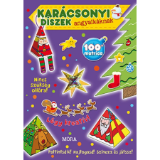 Móra Könyvkiadó Karácsonyi díszek angyalkáknak - matricás foglalkoztatókönyv gyermek- és ifjúsági könyv