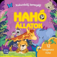 Móra Könyvkiadó Kukucskálj, keresgélj! - Hahó, állatok! kreatív és készségfejlesztő