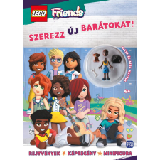 Móra Könyvkiadó Lego Friends - Szerezz új barátokat! - Aliya és Aira kutyus minifiguráival gyermek- és ifjúsági könyv