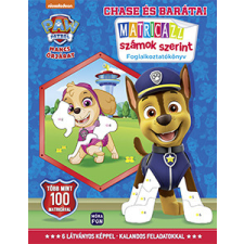 Móra Könyvkiadó Mancs őrjárat - Chase és barátai (matricás+foglalkoztatóköny) gyermek- és ifjúsági könyv