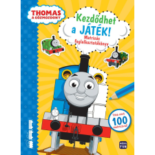 Móra Könyvkiadó Thomas, a gőzmozdony - Kezdődhet a játék - matricás foglalkoztató gyermek- és ifjúsági könyv