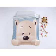 Mora LUMPY P97 pléd 80*110 05-blue - dobozos babaágynemű, babapléd