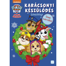 Móra Mancs Őrjárat - Karácsonyi készülődés - Színezőkönyv ünnepi matricákkal gyermek- és ifjúsági könyv