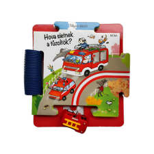 Móra : Puzzle és pálya - Hova sietnek a tűzoltók? foglalkoztató puzzle, kirakós