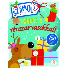 Móra Számolj együtt a rénszarvasokkal - Matricás foglalkoztatókönyv gyermek- és ifjúsági könyv