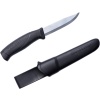  Morakniv® Mora Companion (S) kés, tokkal, fekete kés tokkal 22,6cm (M-12141)