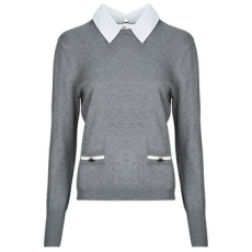 MORGAN Pulóverek SHIRTA Szürke EU XL