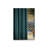  Morocco öko stílusú sötétítő függöny Sötét türkiz 140x250 cm