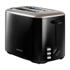 Morphy Richards 222064 2 szeletes kenyérpirító 800W - Fekete (222064 - SOLID GLOSS)