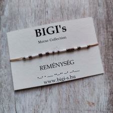  MORSE - REMÉNYSÉG karkötő (simple) karkötő