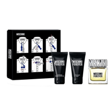 Moschino Forever, Edt 50ml + 50ml ASB + 50ml tusfürdő kozmetikai ajándékcsomag