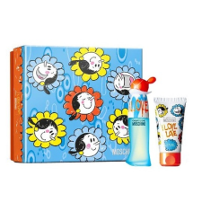 Moschino I Love Love, Edt 30ml + 50ml Testápoló tej kozmetikai ajándékcsomag