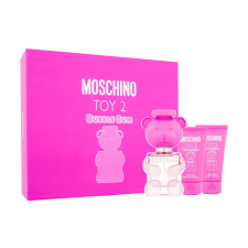 Moschino Toy 2 Bubble Gum Set: edt 50ml + Testápoló 50ml + tusfürdő gél 50ml kozmetikai ajándékcsomag