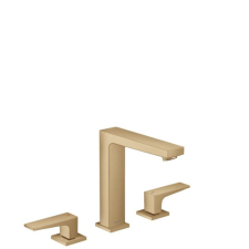  Mosdó csaptelep Hansgrohe Metropol clic-clac rendszerrel csiszolt bronz 32515140 csaptelep