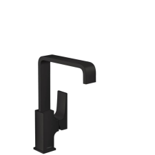 Mosdó csaptelep Hansgrohe Metropol clic-clac rendszerrel matt fekete 32511670 csaptelep