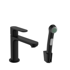 Mosdó csaptelep Hansgrohe Rebris S bidé zuhannyal matt fekete 72215670 csaptelep