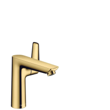 Mosdó csaptelep Hansgrohe Talis E leeresztőszeleppel fényezett arany megjelenés 71754990 csaptelep